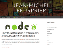 Tablet Screenshot of jmfeurprier.com